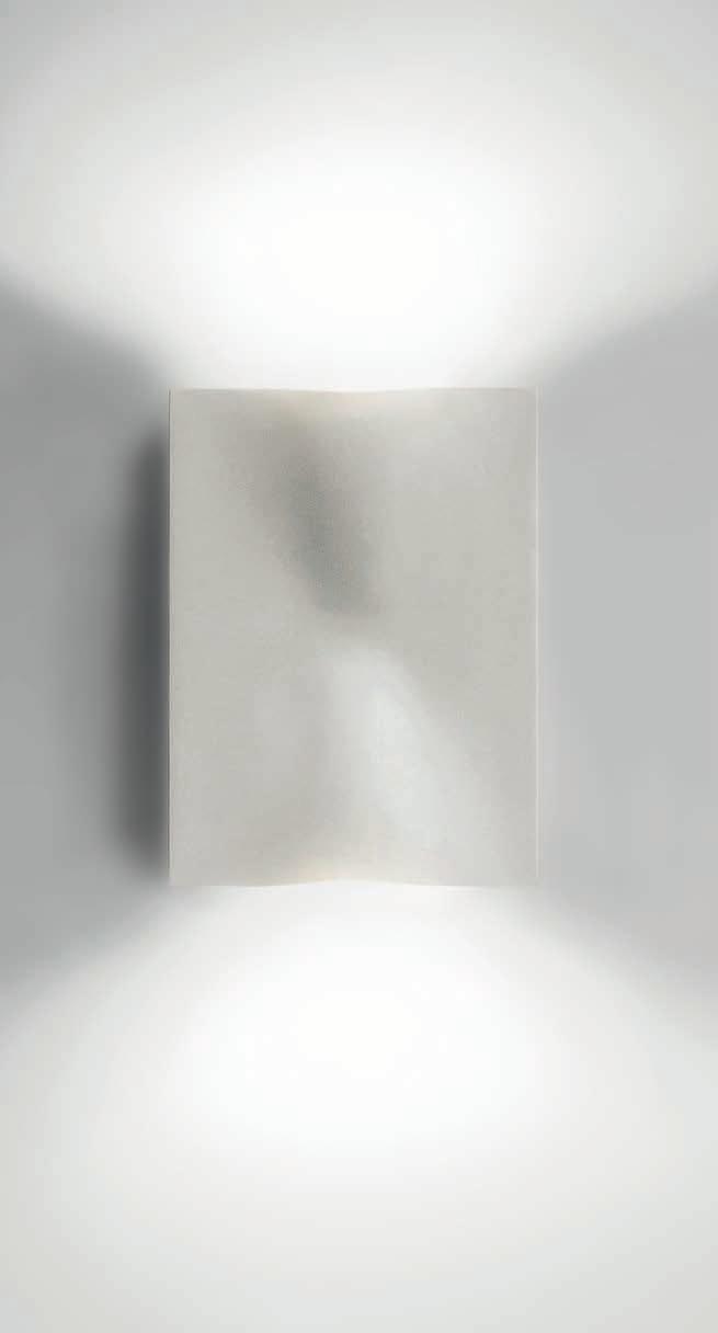 Il fascio luminoso della serie Balti è stato studiato con un apertura specifica che permette di illuminare ampiamente la parete e, a