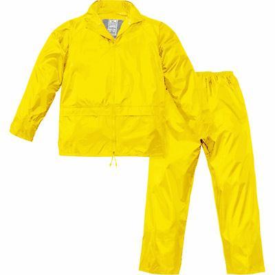 IMPERMEABILE NEW NIAGARA Completo giacca e pantalone in nylon spalmato all interno in PVC Colore blu taglia S cod. 194389 taglia M cod. 460958 taglia L cod.
