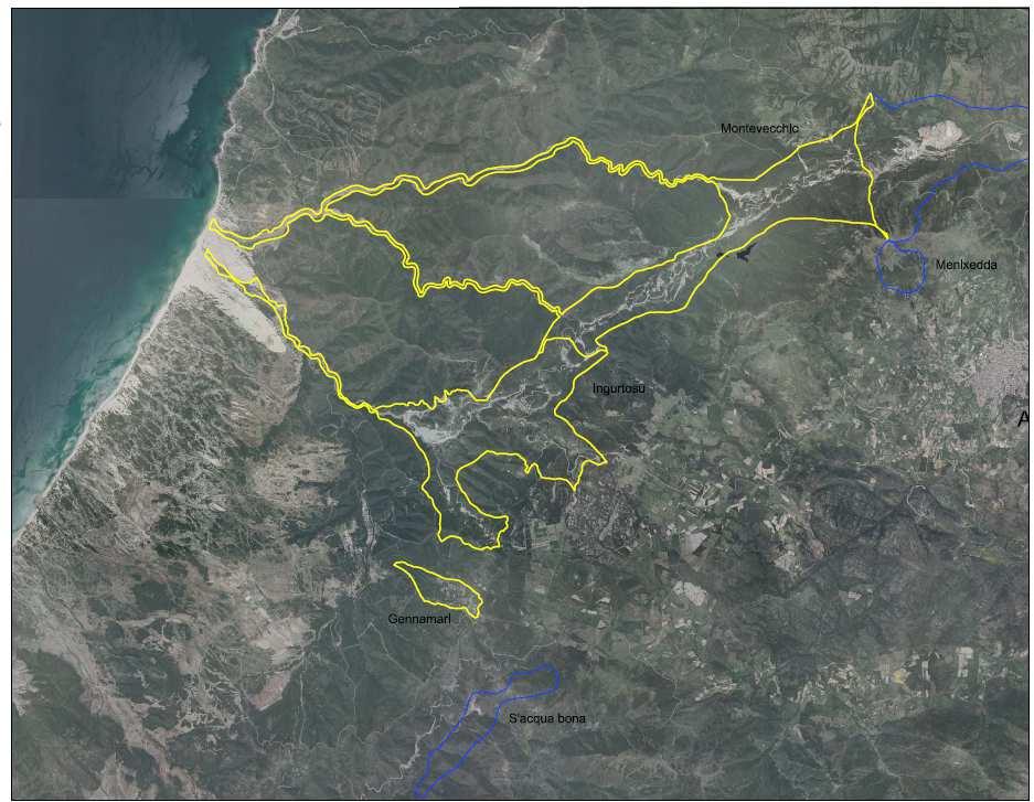 BONIFICA SITO DI INTERESSE NAZIONALE (SIN) SULCIS-IGLESIENTE-GUSPINESE -MACROAREA MONTEVECCHIO PONENTE 38,7 Bonifiche ambientali Macro Area Montevecchio Ponente Durata interventi: 3 anni Montevecchio