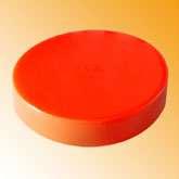 CAPPUCCI CAPPUCCI BASSI IN POLIETILENE PER TUBOLARI Materiale: polietilene Ld-PE. Colore: rosso.