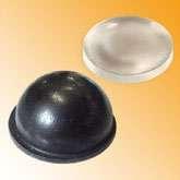 PIEDINI PIEDINI ADESIVI SFERICI IN POLIURETANO Materiale: poliuretano con adesivo in goa sintetica. Colore: trasparente, nero, grigio, marrone e bianco.