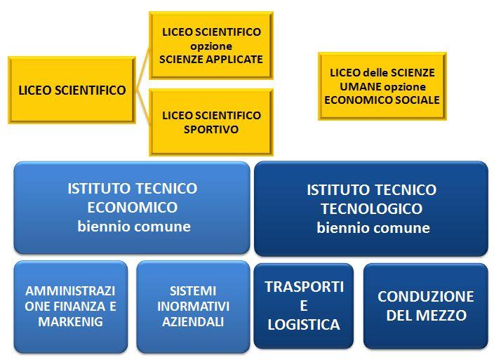 ISTITUTO TECNICO - Settore TECNOLOGICO Indirizzo TRASPORTI E LOGISTICA Il Biennio tecnologico presenta attività e insegnamenti di area generale comuni a tutti gli indirizzi del settore tecnologico.