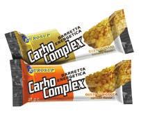 CARBO COMPLEX Barretta energetica a base di carboidrati 75% di carboidrati Da provare anche durante l attività fisica prolungata Un gustoso pieno di energia!