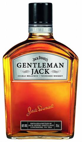 Gentleman Jack Gentleman Jack è un Whiskey diverso dagli altri perchè filtrato due volte, una prima dell invecchiamento e una alla fine.