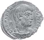 832 AE 4 (Arelate) - Busto drappeggiato a d.
