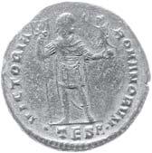 1,6) R BB+ 120 845 Procopio (365-366) AE 3 (Costantinopoli) -