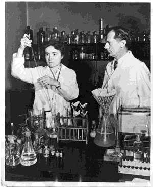 medicina nel 1947 (Gerty fu la prima donna a ricevere il Nobel per la medicina).