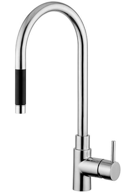 69 EI.632 con canna girevole. Single lever single-hole sink mixer with swivel spout. Mitigeur évier monotrou bec mobile. EI.532 con canna girevole.