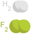 Bilanciamento delle reazioni chimiche -> esempio: floruro di idrogeno (g) a partire da H 2 e F 2 2,016