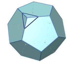 Dobbiamo dimostrare che da 1 e 4 2 e 3 Iniziamo con l osservare che gli spigoli del poliedro soddisfacente alle ipotesi del teorema devono avere necessariamente tutti la stessa lunghezza: infatti le