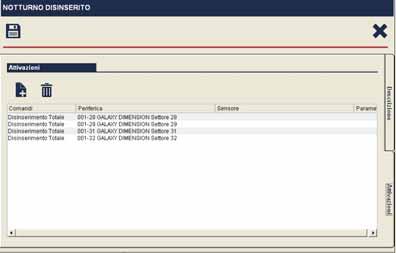 svolti abitudinariamente per semplificare l operatività sull impianto. INTERAZIONE FRA SISTEMI Creazione di regole di attivazione.