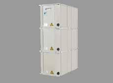 Chiller Hydrocube R410A SMALL HYDROCUBE acqua/acqua EWWQ-KBW1N SOLO RAFFREDDAMENTO/SOLO RISCALDAMENTO EWWP-KBW1N 014 025 033 049 064 Potenza frigorifera nominale (1) (kw) 13 24 30 47 61 Potenza