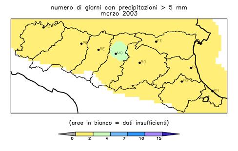 Confronto tra il mese più  mese