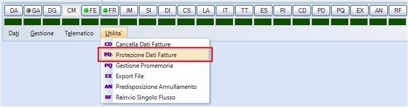 4. Predisposizione Rettifica/Annullamento singola fattura 16. Altri adempimenti IVA 01. Invio Fatture-Liquid. IVA 03.