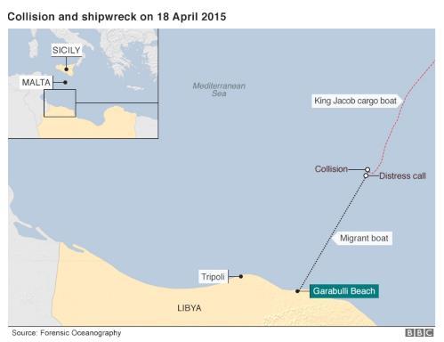 NAUFRAGIO DEL 18 APRILE 2015 Il più grande naufragio