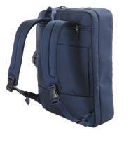 13 Briefcase large Briefcase / backpack EP039 Briefcase large cm 45 x 32 x 13 15.6" EP069 Briefcase / backpack cm 47 x 32,5 x 12 15.