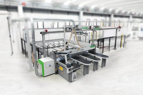 Flussi di produzione snelli ed efficienti Winstore K3 è un magazzino automatico per la gestione ottimizzata dei pannelli nelle aziende che necessitano di incrementare la propria produttività,