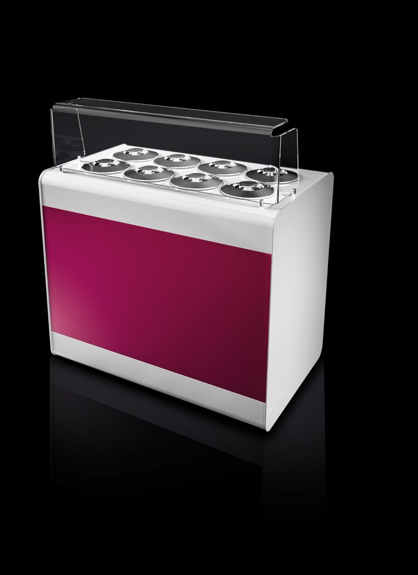 They contain the same high-quality technical features of BRX professional range of pozzetti counters, ideal for places
