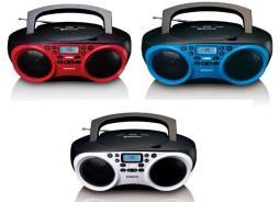 SCD-685BK EAN CODE: 8711902039518 139,90 Boombox portatile con lettore CD / MP3 e Radio DAB + con Display LCD. Radio PLL e riproduzione USB. Antenna telescopica.