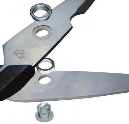 After years of accurate studies and researches premax creates the, the innovative assembly system for scissors and cutting tools developed and patented by premax, which eliminates forever the problem