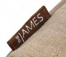 personalized with transfer printing, embroidery, fabric label or printed satin ribbon.