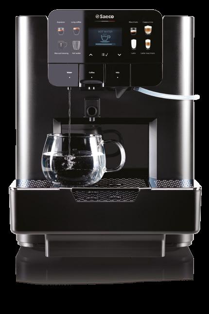 Cappuccino Gruppo caffè testato per 30000 cicli di caffè Elevata capacità contenitore