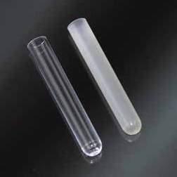 TEST TUBES WITH PRESSURE CAP PROVETTE CON TAPPO A PRESSIONE 12x75 MM CYLINDRICAL TEST TUBES SORVALL CW1 TYPE PROVETTE CILINDRICHE 12x75 MM TIPO SORVALL CW1 Non graduated, without rim. Vol. 5 ml.