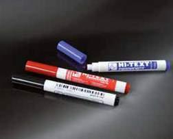 IDENTIFICATION, DIAGNOSTIC AND MEDICATION IDENTIFICAZIONE, DIAGNOSTICA E MEDICAZIONE FELT TIP PENS WITH INDELIBLE INK They allow a permanent writing both on plastic, glass, metal, paper/cardboard.