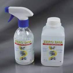 Zero DNA is a cleaning solution studied to be used in PCR (Polymerase Chain Reaction) working stations.