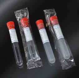 TEST TUBES AND STOPPERS / PROVETTE E TAPPI 6005/MO 1009/MO/E 1009/MO/T 1009/MO/TE TYPE/TIPO Test tubes without rim particularly suitable for automatic instruments.