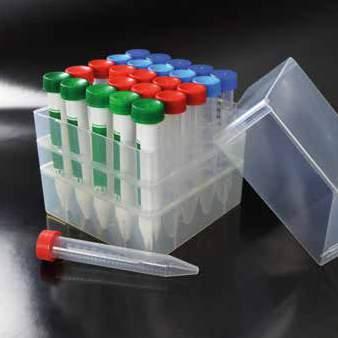 5-2 ml ( Ø 12 mm); n. 96 micro test tubes 0.2-0.5 ml (Ø 6 mm). Available in: blue (04), yellow (06), and red (10) colours. In polipropilene, autoclavabili, autoassemblabili.