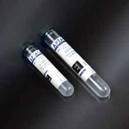 TEST TUBES PROVETTA RATIO FILLING LINE LIVELLO RIEMPIMENTO 2642 Ø 13 x 75 mm 1:4 2.0 ml 0.5 ml Trisodium Citrate (3.8%) in polypropylene test tubes with pressure pink cap, for 2 ml of blood.