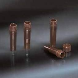 guarnizione 1314 Conical, screw cap, without O-ring / Coniche, tappo senza guarnizione 1314/SG Sterile - Conical, screw cap, without O-ring / Coniche, tappo senza guarnizione 1305 Skirted, screw cap,