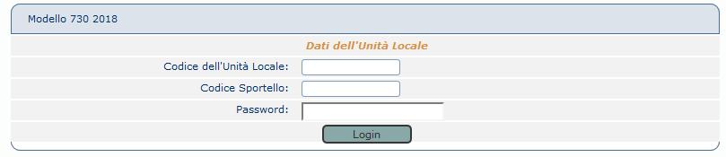 SERVIZI CAF INTERMEDIARIO ->730 & Modelli Fiscali -> Gestione On Line e