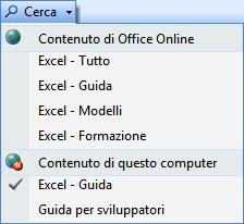 Excel 2007 VERSIONE PERSONALE Dopo aver completato il passaggio attraverso l'ultimo gruppo di comandi dell ultima scheda, il tasto [Tab] consente di spostarsi al pulsante, al pulsante Microsoft