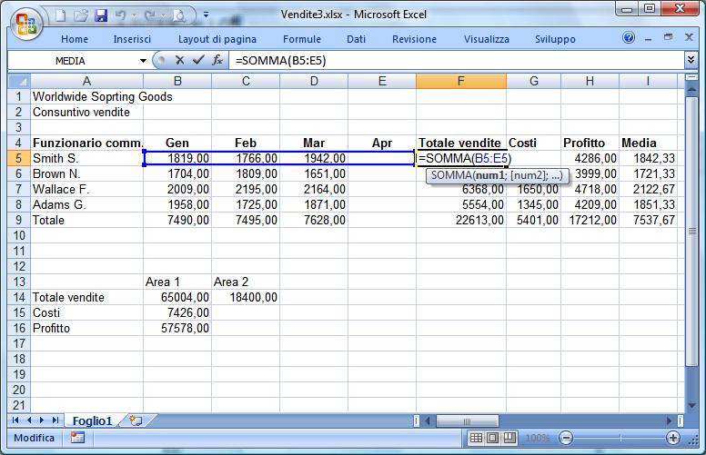 Excel 2007 VERSIONE PERSONALE 1. Fare clic col tasto destro del mouse sulla barra di stato. 2. Selezionare o deselezionare gli elementi di interesse.