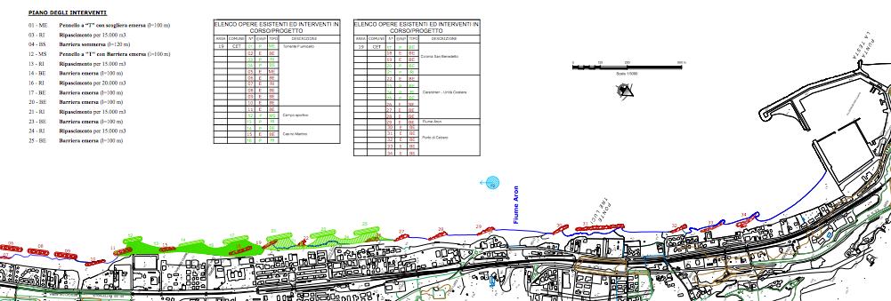 NORMATIVA DELLA REGIONE CALABRIA Master Plan degli interventi del rischio di erosione costiera in Calabria del 2013