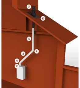 SCARICO TIPO C33 TUBAZIONI DI ASPIRAZIONE E SCARICO Ø 60/100 N Articolo Descrizione Codice Prezzo 02 Kit attacco