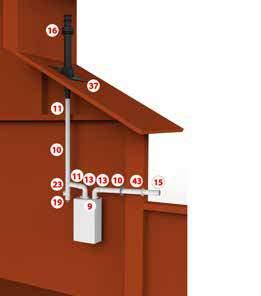 0TERMSCA00 37,25 19 Kit raccordo a T per ispezione visiva e raccogli condensa Ø80 0KITRACT00 44,60 20 Tubo flessibile M/F Ø80 (rotolo 20m) 0TUBOFLE06 240,00 20 Kit adattatori tubo flessibile Ø80