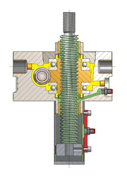 3 2 1 L INNOVAZIONE: lubrificazione vite durante il funzionamento