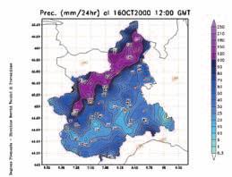 Dall analisi di questo comportamento del modello si conferma la caratteristica, dei modelli a circolazione generale, di prevedere correttamente la situazione a scala sinottica ed a mesoscala sulle