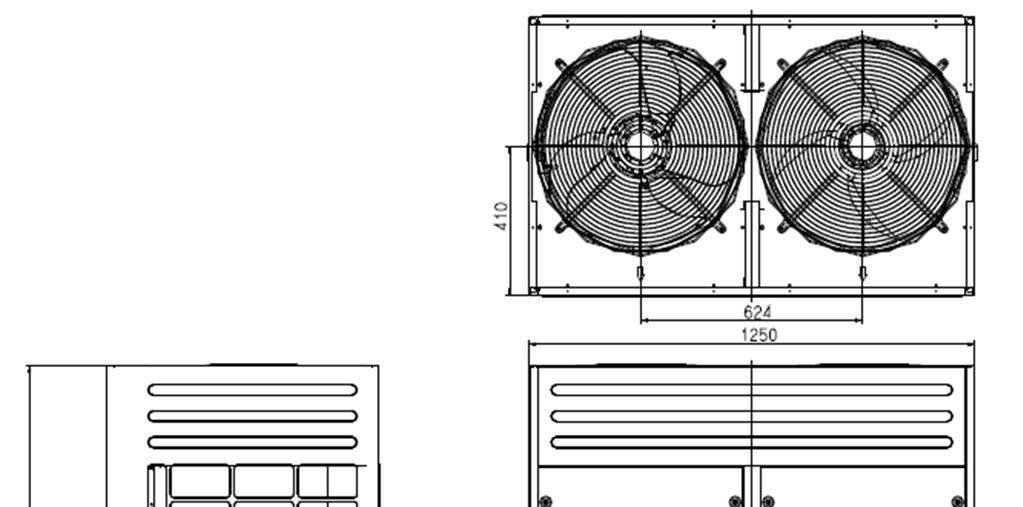 DIMENSIONI UNITA ESTERNE MINI VRF VR4+HR