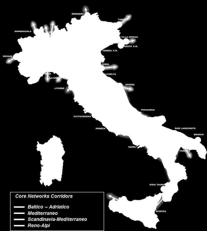 scenario di traffico viaggiatori, che occupa gran parte della capacità disponibile nella fascia diurna, nonché