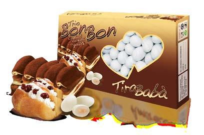 Cioccolato Bianco Disponibili in diversi