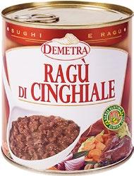 21 Ragù di cinghiale 4/4-830