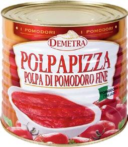 85 Polpa pizza 3/1-2,5 Kg - 1 pezzo Addensante per salsa di pomoodoro, 20-30g/kg di salsa al posto