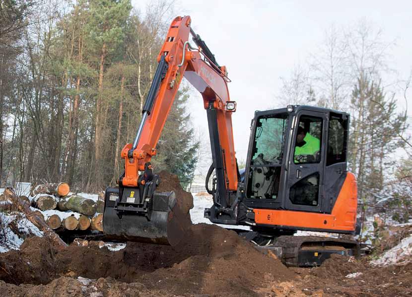 Serie ZAXIS-5 Versione con ridotto raggio di