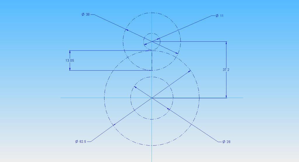 Progettazione Albero Motore Definizione geometria della maschetta in