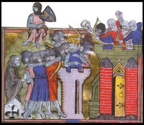 La Crociata (1096-1099) Nonostante gli attacchi e gli abbandoni, i Crociati