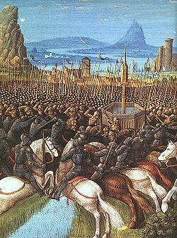 Battaglia di Hatting Ma l esercito crociato, vinto dalla sete e demoralizzato, è massacrato nella famosa Sconfitta di Hatting.